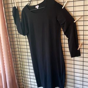 Lularoe, 2x, black dress